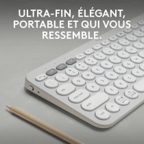 Clavier - Sans fil - Logitech - Pebble Keys 2 K380s - Bouton Easy-swit