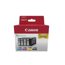 Multipack cartouches d'encre - CANON - PGI-1500 Noir/Cyan/Magenta/Jaun