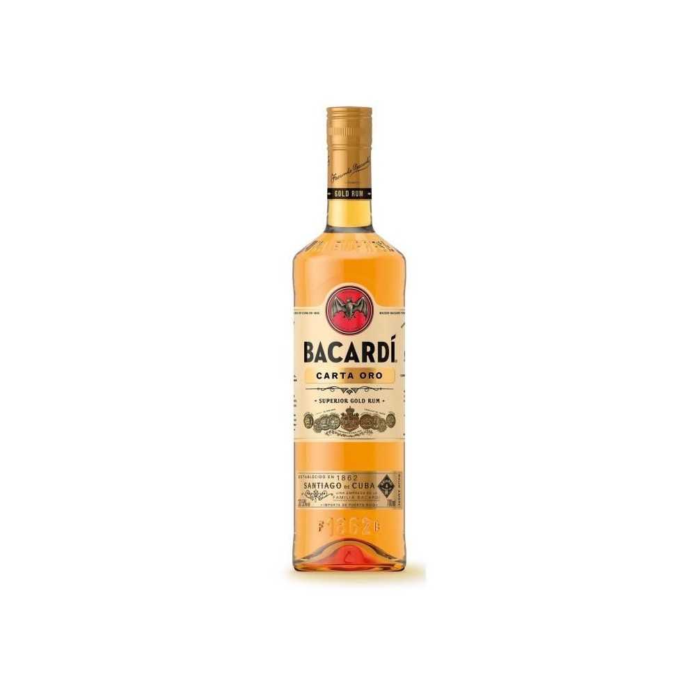 Rhum Bacardi Carta Oro - Rhum Ambré - Puerto Rico - 37,5%vol - 70cl