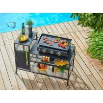 Chariot pour Plancha - BRASERO - OUTDOOR KITCHEN - Métal - Noir - 128