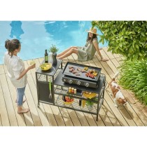 Chariot pour Plancha - BRASERO - OUTDOOR KITCHEN - Métal - Noir - 128