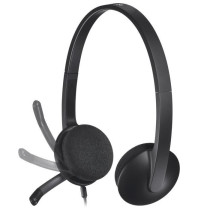 Casque PC Logitech H340 - micro-casque stéréo - filaire USB avec mic