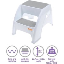 Tabouret marchepied - DREAMBABY - Toddler & Me 2 Up - Antidérapant et