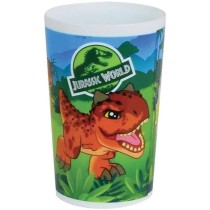 JURASSIC WORLD - Lot vaisselle pour enfant avec verre, assiette creuse