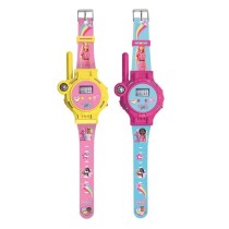 Montre digitale Barbie avec fonction talkie-walkie portée jusqu'a 200