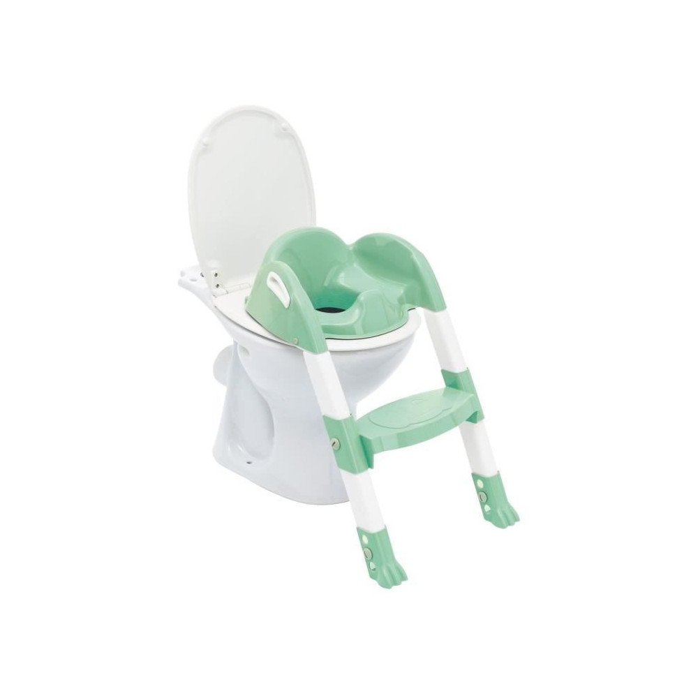 Réducteur WC - THERMOBABY - KIDDYLOO - Vert Céladon - Ajustable