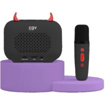 Kit karaoké / Enceinte Bluetooth et micro sans fil - CGV - DIABLO, Ef