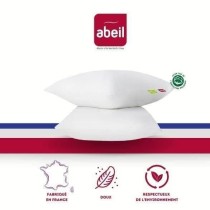 ABEIL Lot de 2 Oreillers Bio Confort - 60 x 60 cm - Blanc