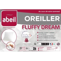 ABEIL Lot de 2 Oreillers FluffyDream 60 x 60 cm