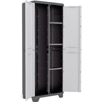 KIS Armoire de rangement utilitaire Linear - 68 x 39 x 173 cm - Noir e