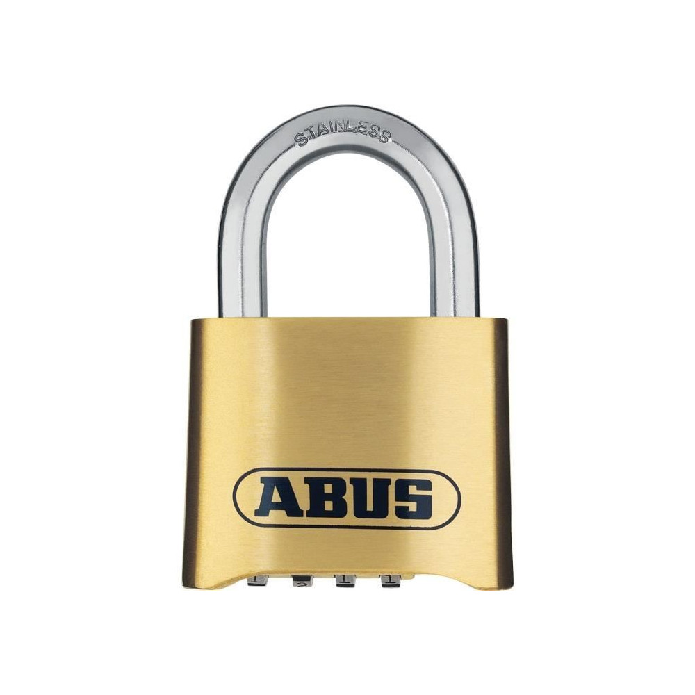 Cadenas a combinaison - ABUS - 180IB/50 B/DFNLI - Corps laiton forgé