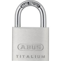 Cadenas - ABUS - 64TI/30 Titalium - Corps aluminium - Clé paracentriq