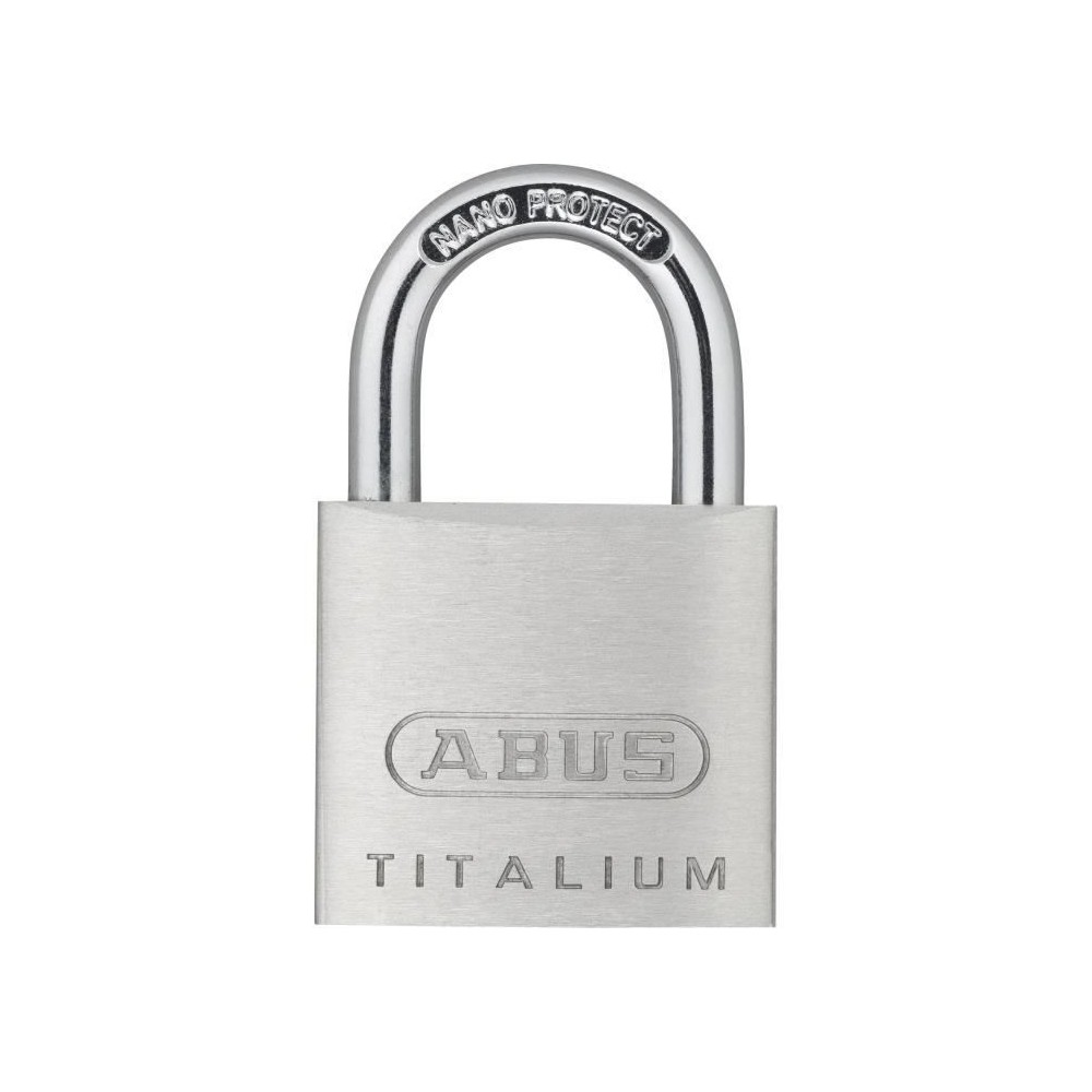 Cadenas - ABUS - 64TI/30 Titalium - Corps aluminium - Clé paracentriq