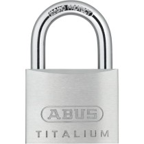 Cadenas - ABUS - 64TI/50 Titalium - Corps aluminium - Clé paracentriq