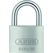 Cadenas - ABUS - 64TI/50 Titalium - Corps aluminium - Clé paracentriq