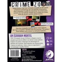 Crime Zoom Un Écrivain Mortel - Asmodee - Jeu d'enquete - Des 14 ans