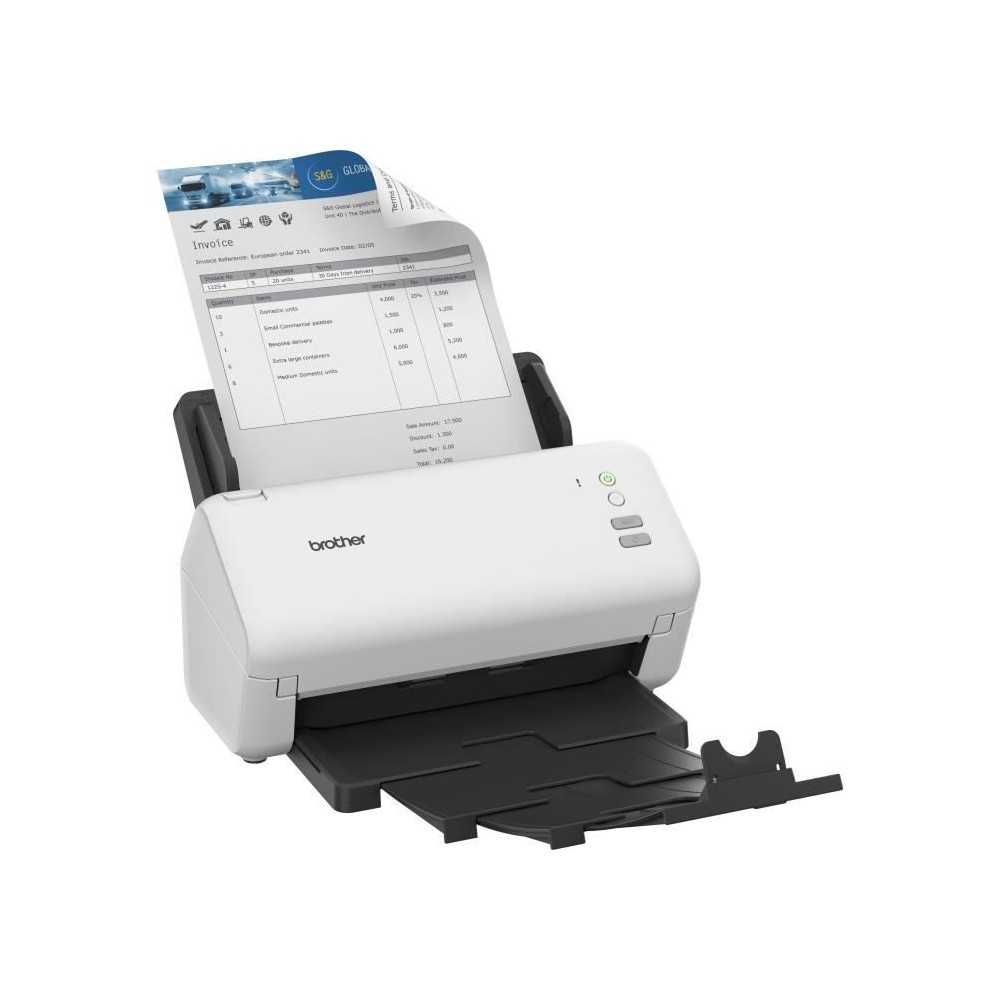 Scanner de documents bureautique Brother ADS-4100 Recto-Verso 70 ppm/3