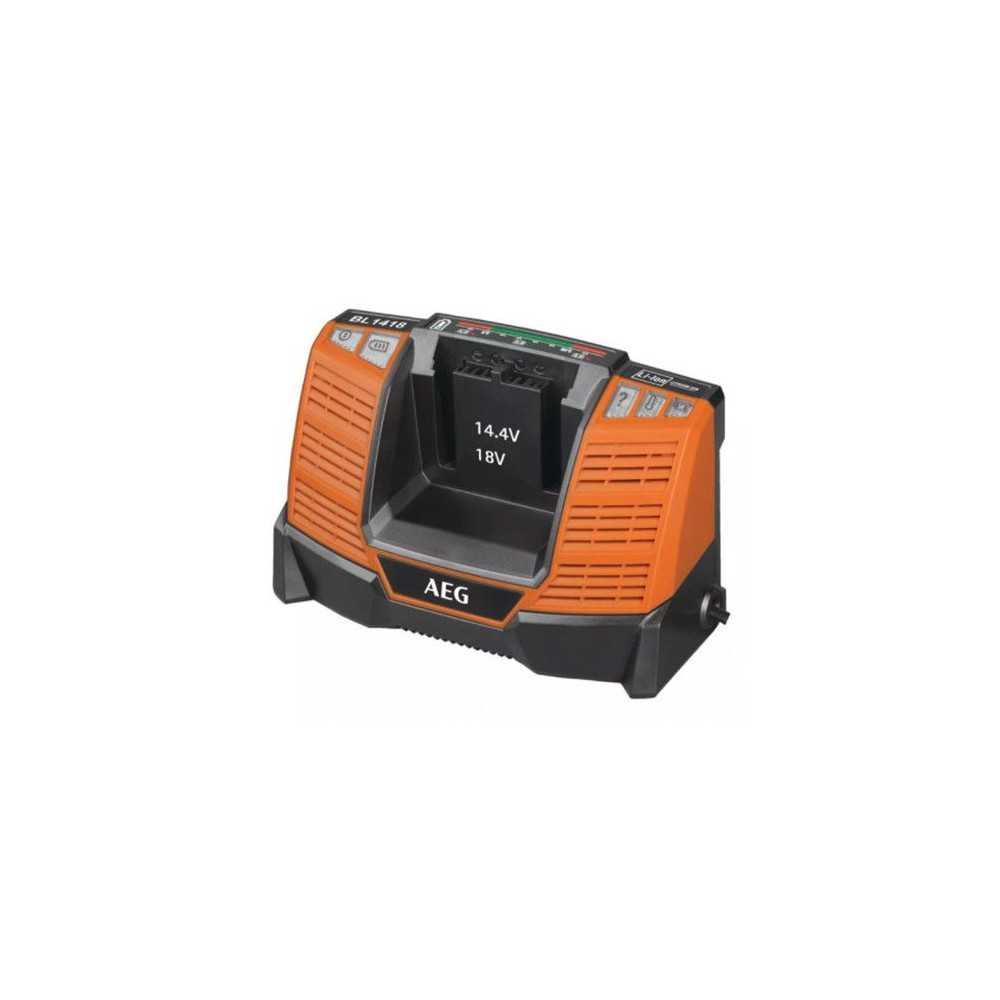 AEG - Chargeur GBS NiCD / NIMH / LI-ION a glissiere 14,4V/18V, pour ba