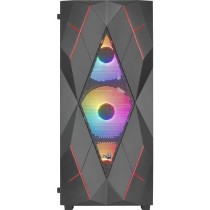 Boîtier PC - AEROCOOL - Volcan G v1 (Noir) - Moyen tour - Format ATX