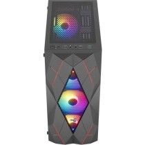 Boîtier PC - AEROCOOL - Volcan G v1 (Noir) - Moyen tour - Format ATX