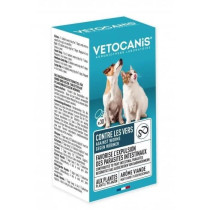 VETOCANIS Comprimés contre les Vers intestinaux pour Chien et Chat -