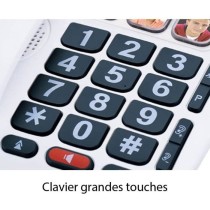 Téléphone filaire senior Alcatel TMax 10 - 6 mémoires directes avec