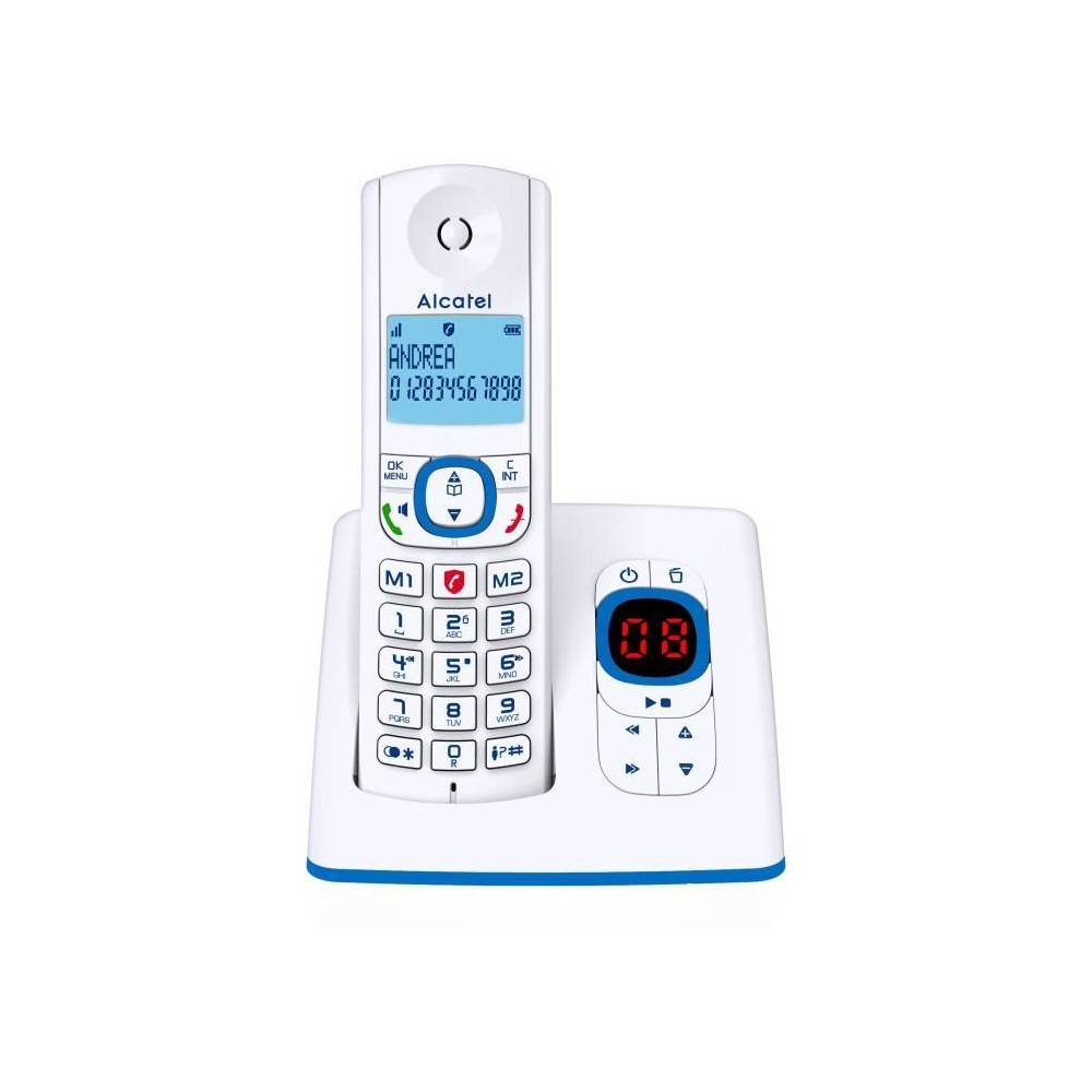 Téléphone sans fil - ALCATEL - F530 Voice - Répondeur, blocage d'ap