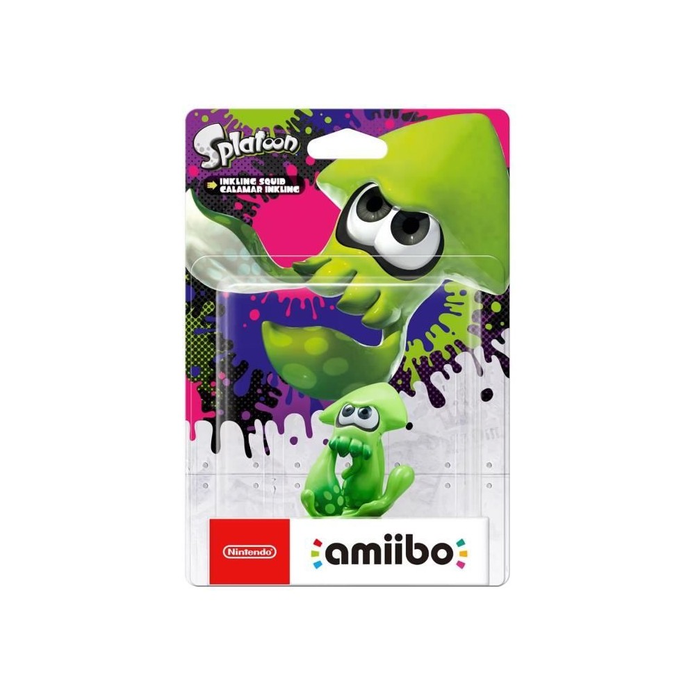 Figurine Amiibo - Calamar Inkling • Collection Splatoon