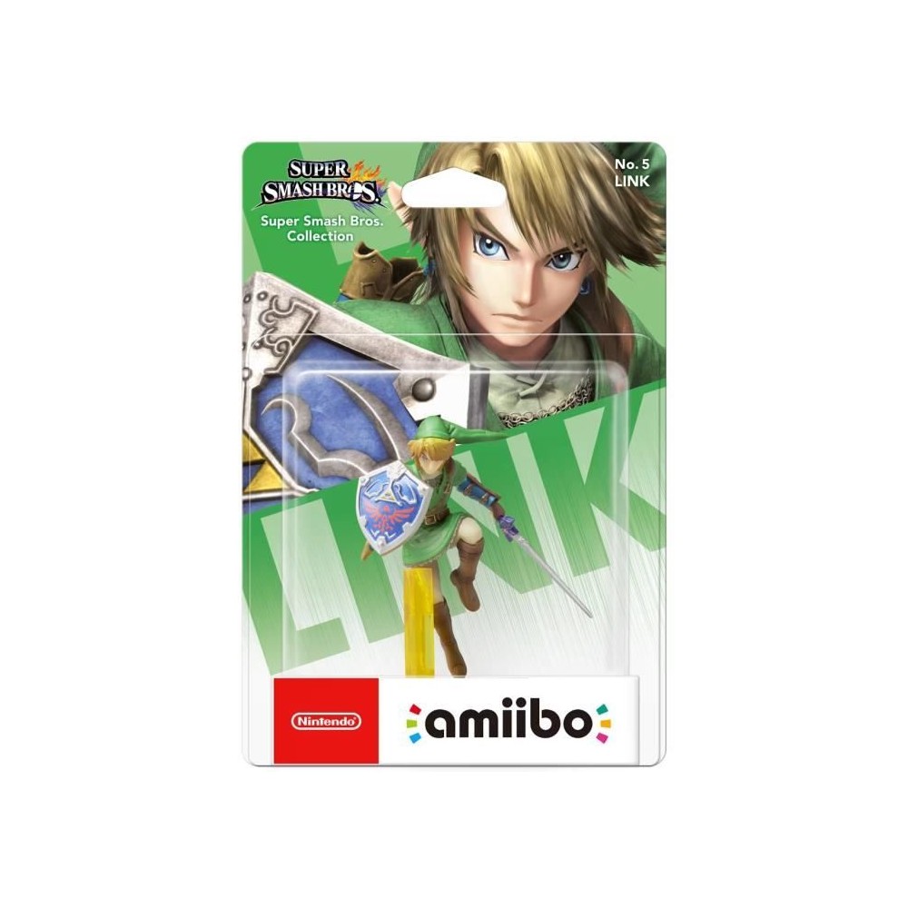 Figurine Amiibo - Link N°05 • Collection Super Smash Bros.