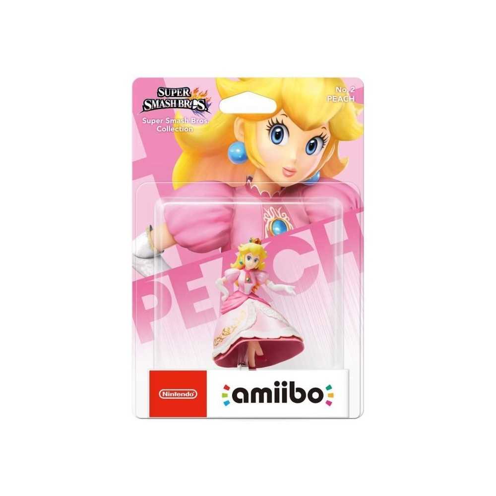 Figurine Amiibo - Peach N°2 • Collection Super Smash Bros.