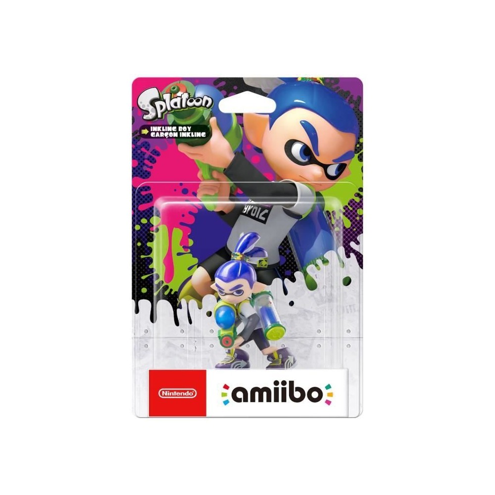 Figurine Amiibo - Garçon Inkling • Collection Splatoon