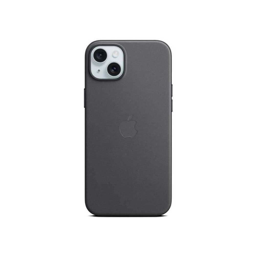 APPLE Coque FineWoven pour iPhone 15 Plus avec MagSafe - Noir