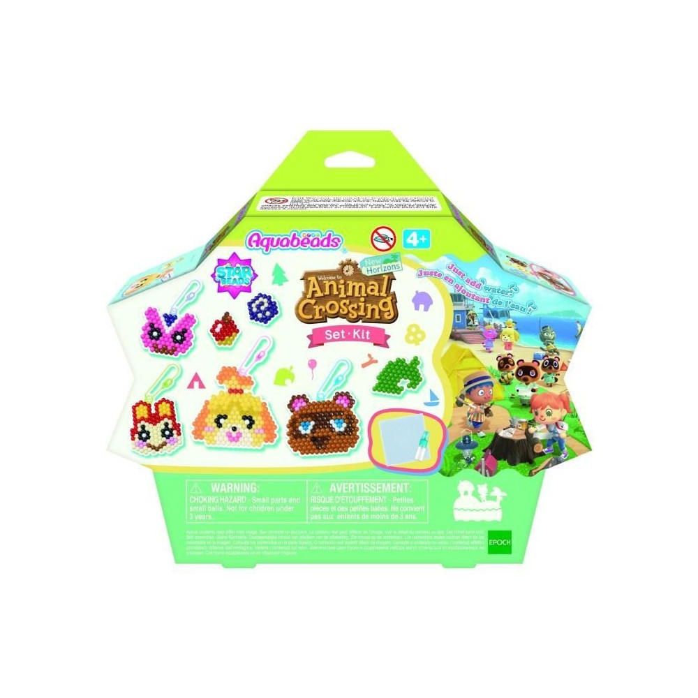 Kit de perles a repasser - AQUABEADS - Animal Crossing: New Horizons -