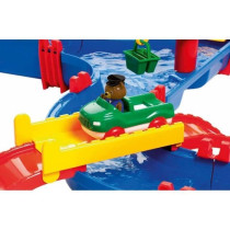 Smoby - Circuit aquatique Mega Bridge Aquaplay - 35 accessoires inclus