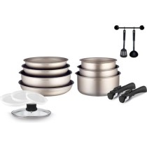 Batterie de cuisine Arthur Martin AM133CH 15 pieces - Aluminium - Poig