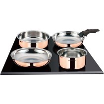 Batterie de cuisine 6 pieces - ARTHUR MARTIN - AM516GT - 3 couches tri