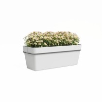 Jardiniere ARTEVASI - Kit balcon Capri RE 50cm blanc - Avec réserve d