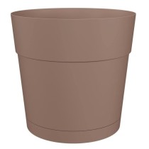 Pot a fleurs et plantes rond CAPRI LARGE - Plastique - Réservoir d'ea