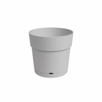 Pot a fleurs et plantes rond CAPRI LARGE - Plastique - Réservoir d'ea