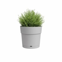 Pot a fleurs et plantes rond CAPRI LARGE - Plastique - Réservoir d'ea