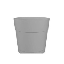 Pot a fleurs et plantes rond CAPRI LARGE - Plastique - Réservoir d'ea