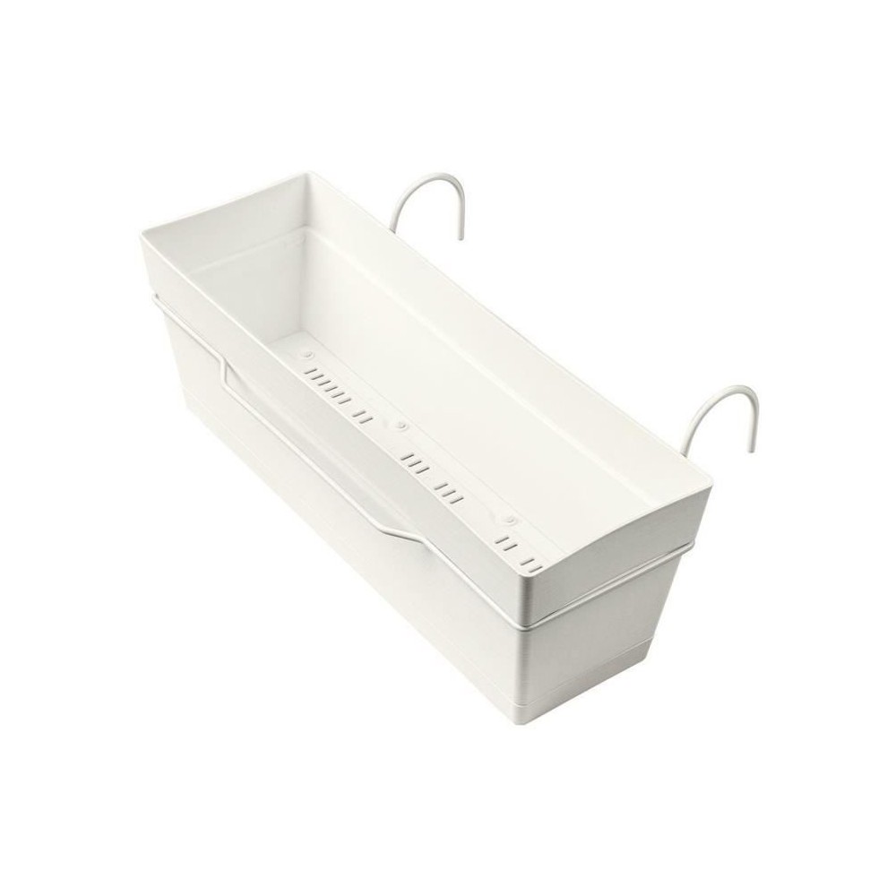 Jardiniere - DEROMA - Kit Jardiniere Save R - 10L - 49cm - Blanc