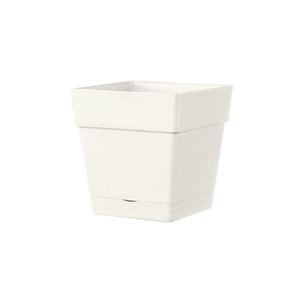 Pot de fleur - DEROMA - Quadro Save R - 31L - 35cm - Blanc