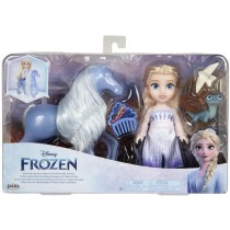 REINE DES NEIGES - Coffret poupée Elsa et Nokk - 15 cm - JAKKS - 4804