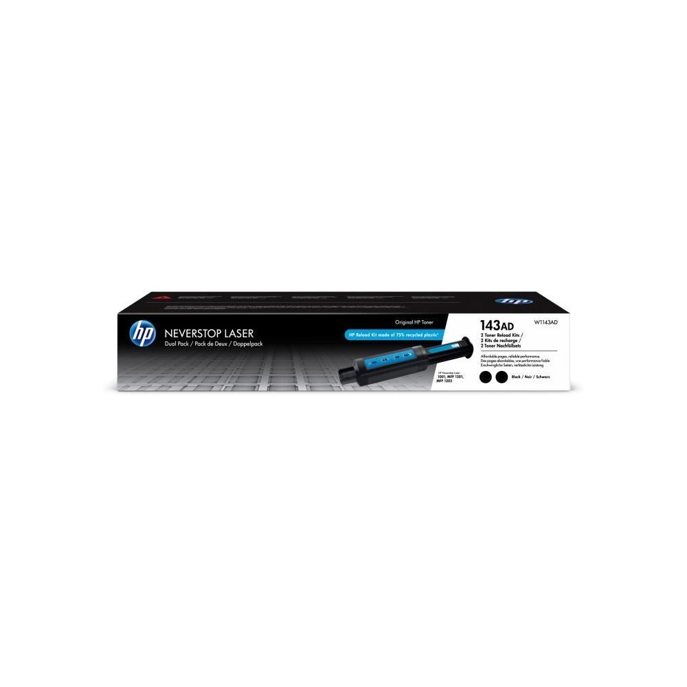 Cartouche d'encre Hp TONER NEVERSTOP 143AD NOIR