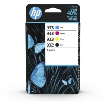 HP 932/933 Pack de 4 cartouches d'encre Authentiques Noir, Cyan, Magen