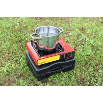 Réchaud a gaz - ROTHENBERGER - GOURMET RS 220 - 2000 W - Rouge et noi