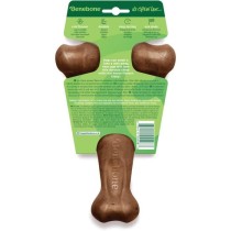 Os a mâcher pour chien adulte saveur bacon - BENEBONE - Wishbone L -