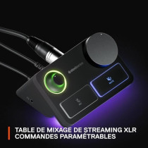 Micro Gaming XLR de qualité studio - STEELSERIES - ALIAS PRO - Noir