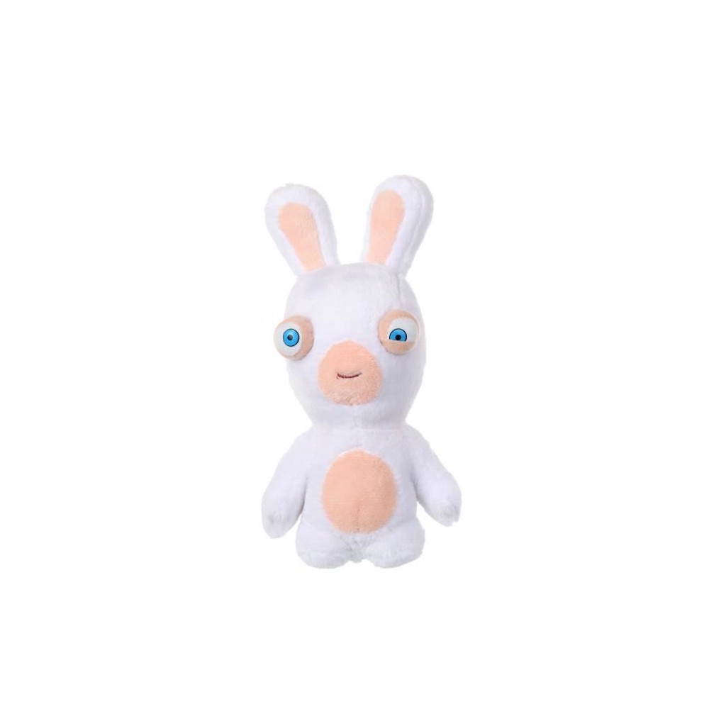 Peluche Lapins Crétins Bean - GIPSY TOYS - Bouche Fermée, 18 cm